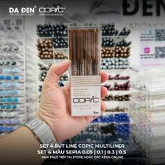 [DA ĐEN] Các Set Bút Line Copic Multiliner