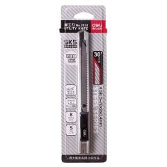 Dao Rọc Giấy Gọt Chì Inox DELI 2034 Lưỡi Dao 30 Độ