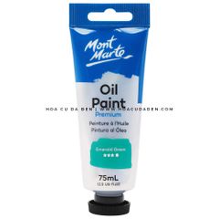 [DA ĐEN] Màu Sơn Dầu - Oil Mont Marte | Tube 75ml
