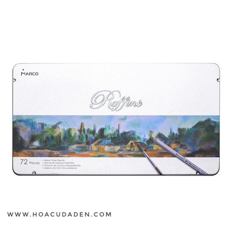 Chì Màu Nước 72 Màu Marco Raffine (7120-72TN)