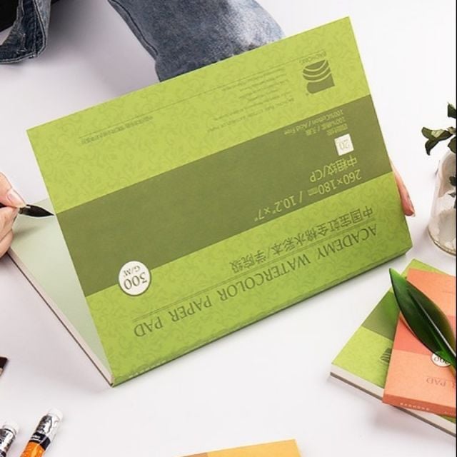 Sổ Màu Nước BaoHong 100% Cotton (Dòng Academy)
