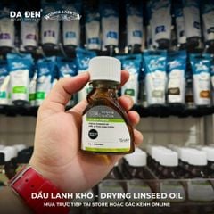 [DA ĐEN] Dầu Lanh Khô - Drying Linseed Oil của Winsor & Newton 75ml