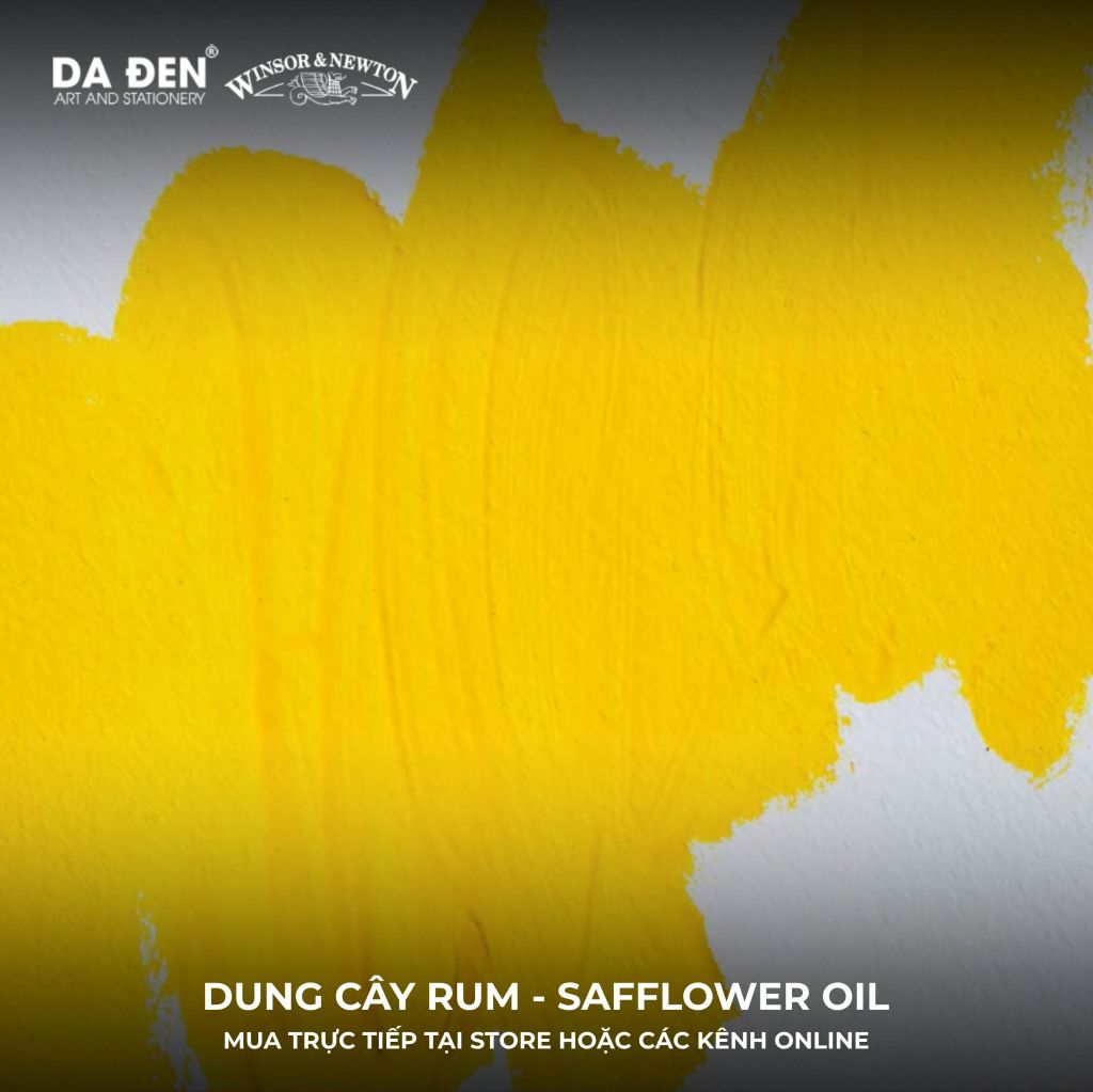 [DA ĐEN] Dầu Cây Rum - Safflower Oil của Winsor & Newton 75ml