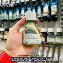 [DA ĐEN] Keo Chặn Màu Nước Art Masking Fluid của Winsor & Newton