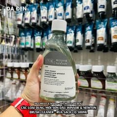 [DA ĐEN] Dung Môi Brush Cleaner - Rửa Sạch Cọ Sơn Dầu Của Winsor & Newton