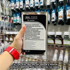 [DA ĐEN] Dung Môi Sơn Dầu Distilled Turpentine - Dầu Thông Chưng Cất Winsor & Newton