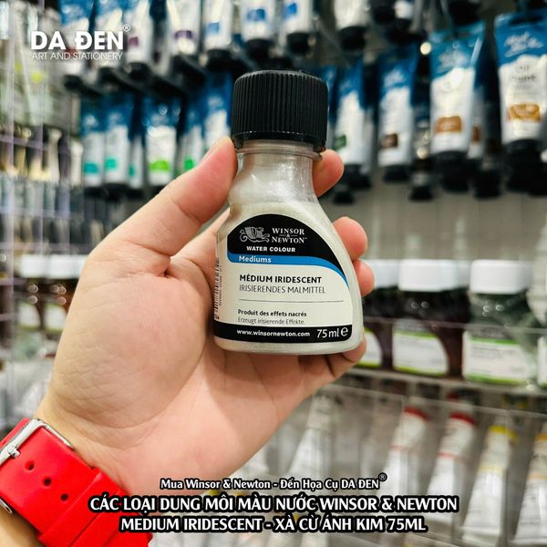 [DA ĐEN] Dung Môi Màu Nước Tạo Xà Cừ Ánh Kim - Medium Iridescent của Winsor & Newton