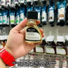 [DA ĐEN] Dung Môi Sơn Dầu Safflower Oil - Dầu Cây Rum của Winsor & Newton 75ml