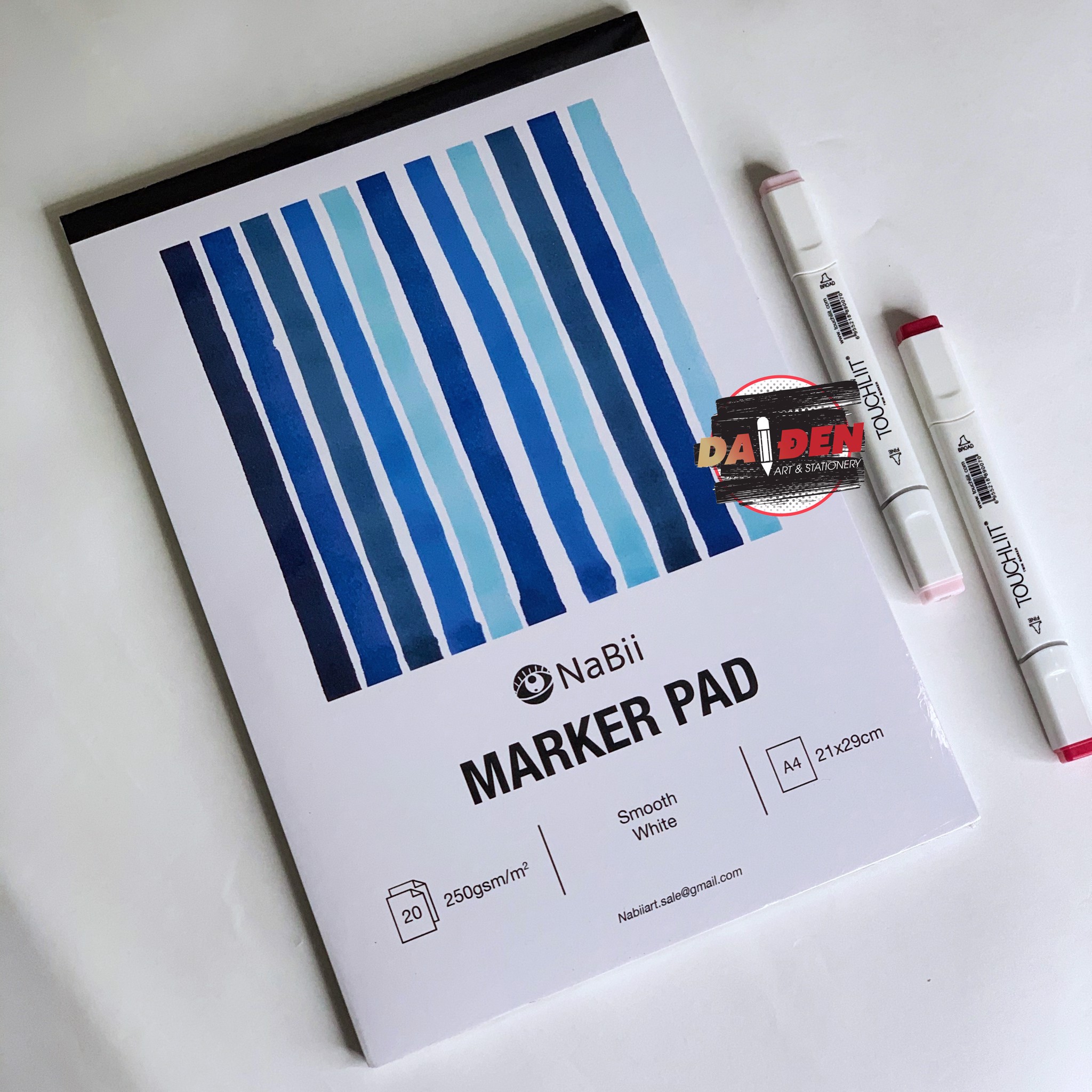 Giấy vẽ marker Marker PadTập 32 tờ định lượng 120gsm Họa cụ HAMI #37 Giấy vẽ marker Marker PadTập 32 tờ định lượng 120gsm Họa cụ HAMI