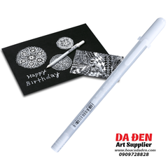 Bút Trắng Gelly Roll SAKURA 05|08|10 Nhật Bản
