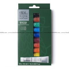 Màu Winton Oil Colour 10 x 12ml Winsor & Newton Sơn Dầu