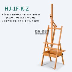 Giá Vẽ Gỗ Sồi Có Hộp Đựng Hosenart Chỉnh Nghiêng (Mã HJ)