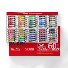 Màu Nước Holbein Artist 60 Màu 5ml (W411)
