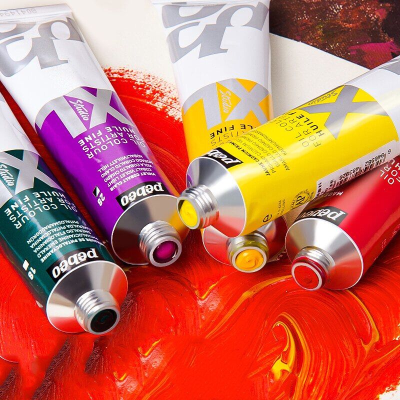 P1 - Sơn Dầu PEBEO Pébéo - Fine Oil Paint - Huile Fine XL 200ml