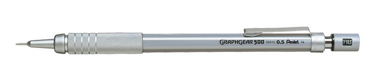 Bút Chì Pentel Graph Gear 500 Inox Cao Cấp