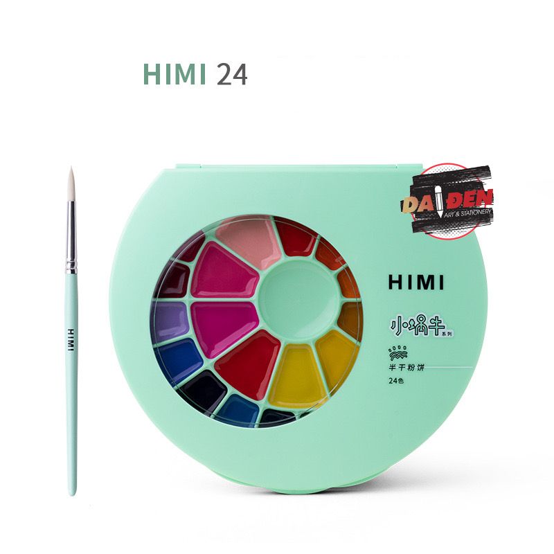 Màu Nước Himi Miya 24/38 Màu Tặng Kèm Cọ