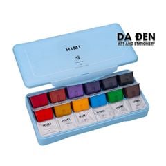 Màu Gouache Himi Thạch 18/24/56 Màu Hộp Nhựa