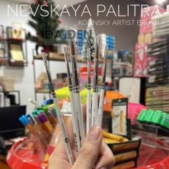 Cọ Tỉa Nail Lông Chồn Nevskaya White Nights (Nga)