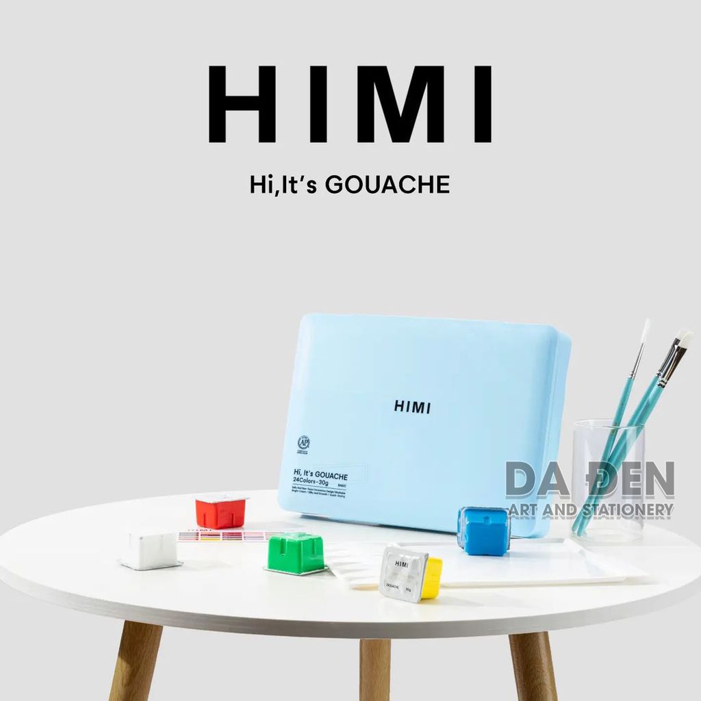 Màu Gouache Himi Thạch 18/24/56 Màu Hộp Nhựa