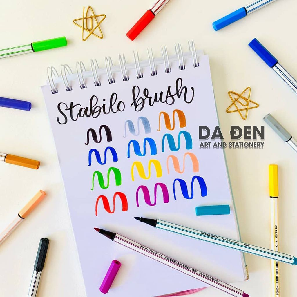 Bút Brush Thư Pháp STABILO Pen 68 PN68BR