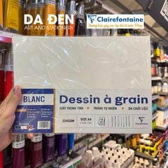 Giấy Vẽ Màu Nước - Đa Chất Liệu Clairefontaine 224gsm
