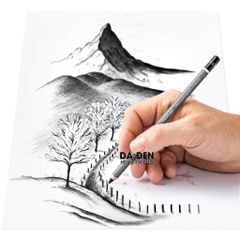 Chì Phác Thảo Staedtler Mars Lumograph Charcoal 100C Cao Cấp