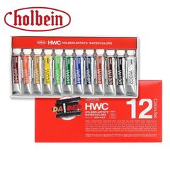 Màu Nước Holbein Artist 12 Màu 5ml (W401)