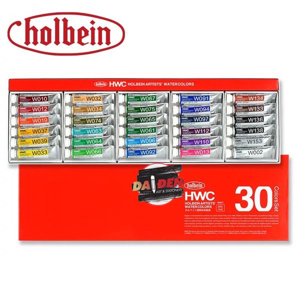 Màu Nước Holbein Artist 30 Màu 5ml