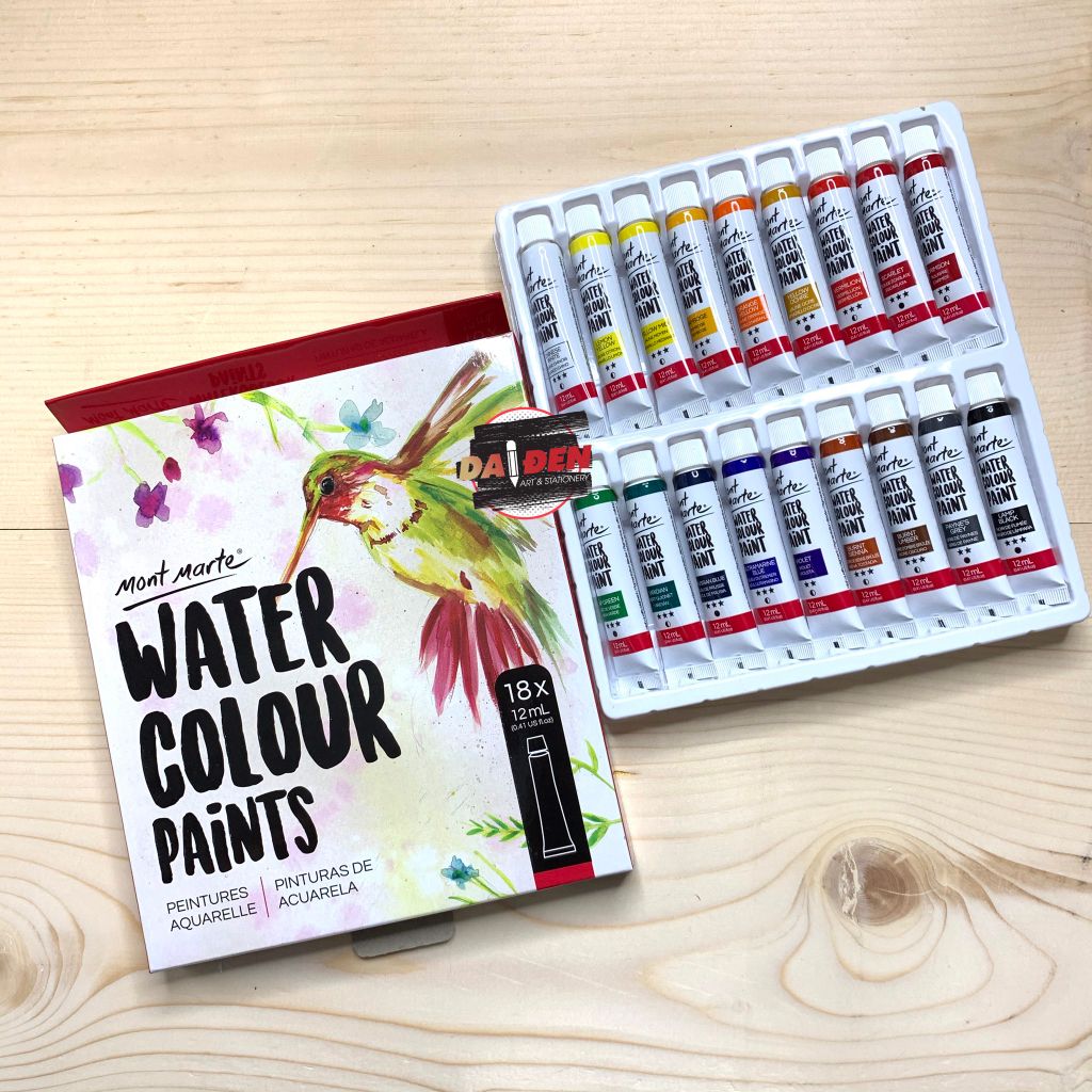 Màu Nước Mont Marte 12ml - Watercolour Paints Signature