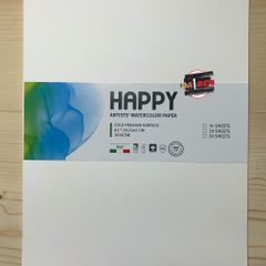 Giấy Vẽ Màu Nước Happy Artist 300gsm