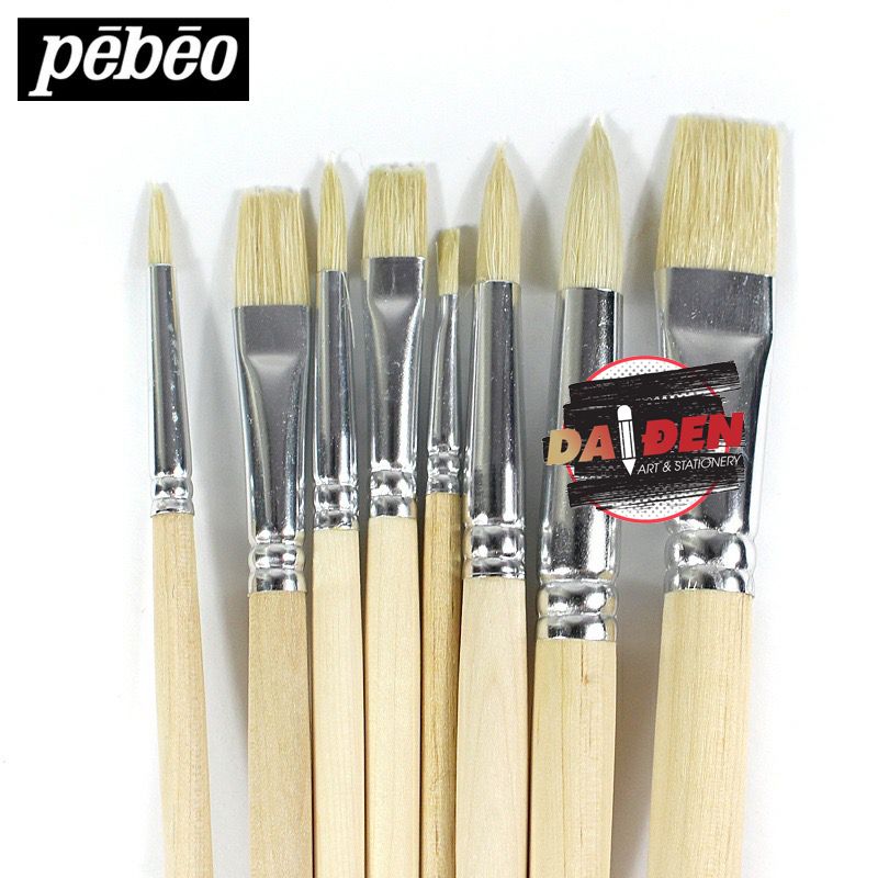 Bộ 8 Cọ Vẽ Sơn Dầu-Acrylic Pebeo