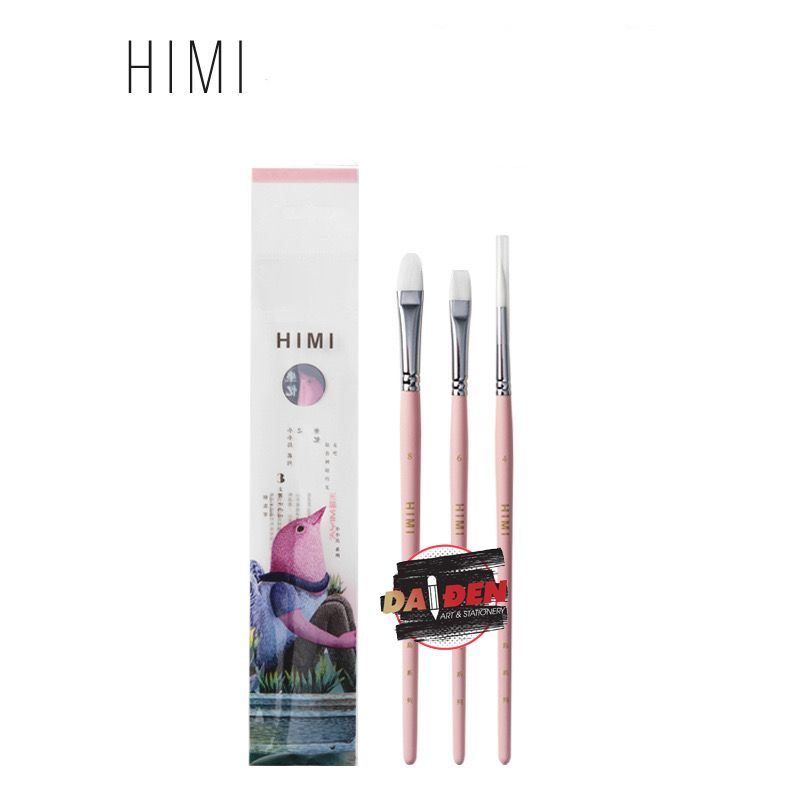 Bộ Cọ Vẽ Himi 3 Cây