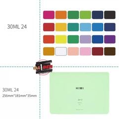 Màu Gouache Himi Thạch 18/24/56 Màu Hộp Nhựa
