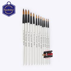 Bộ 12 Cọ Keep Smilling Thân Trắng (A6075)