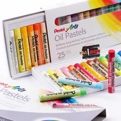 Sáp Dầu Pentel Oil Pastel 12/1625/36/50 Màu