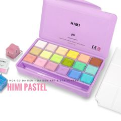 Màu Gouache Himi Pastel 18 Màu Thạch 30ml