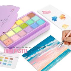 Màu Gouache Himi Pastel 18 Màu Thạch 30ml