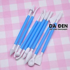 Bộ Dụng Cụ Tạo Hình Đất Sét 8 Món
