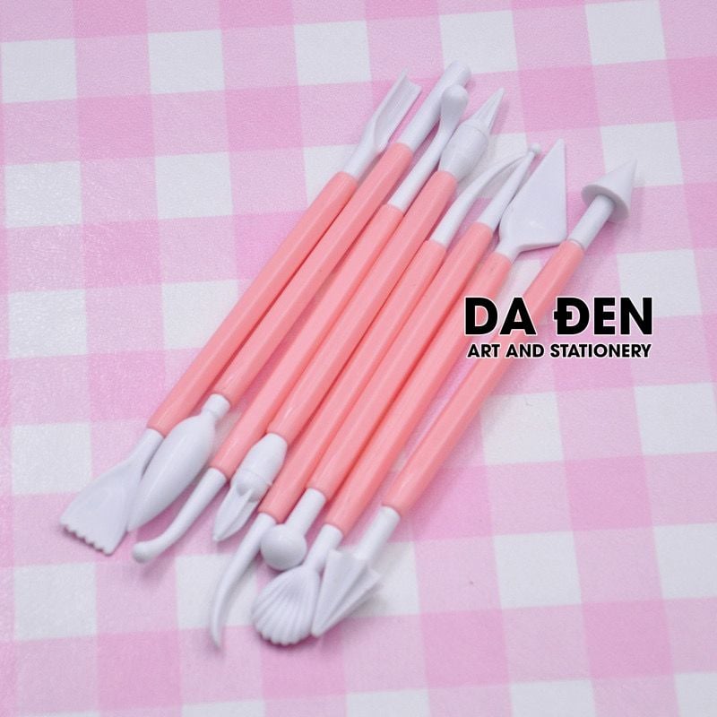 Bộ Dụng Cụ Tạo Hình Đất Sét 8 Món