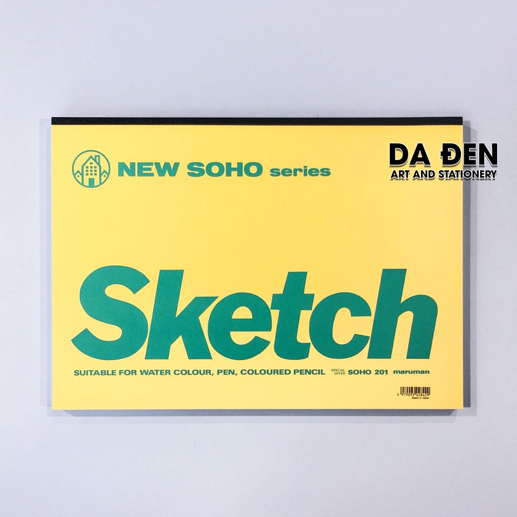 Sổ New Soho Sketchbook Maruman Đa Dụng