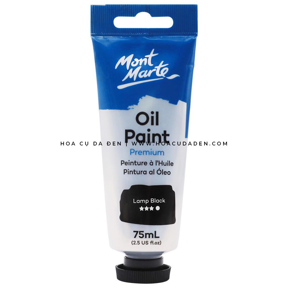 [DA ĐEN] Màu Sơn Dầu - Oil Mont Marte | Tube 75ml