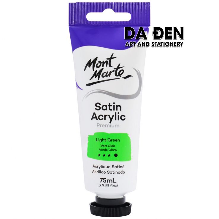 Màu Acrylic Satin Mont Marte Cao Cấp 75ml