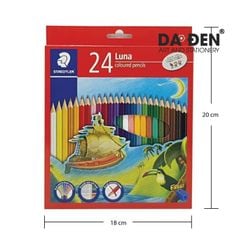 Chì Màu Khô Staedtler Luna Hộp Giấy 12|24|36|48 Màu