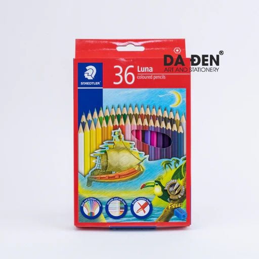 Chì Màu Khô Staedtler Luna Hộp Giấy 12|24|36|48 Màu