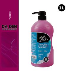 Màu Signature Acrylic Mont Marte Bình 1 Lít Có Vòi