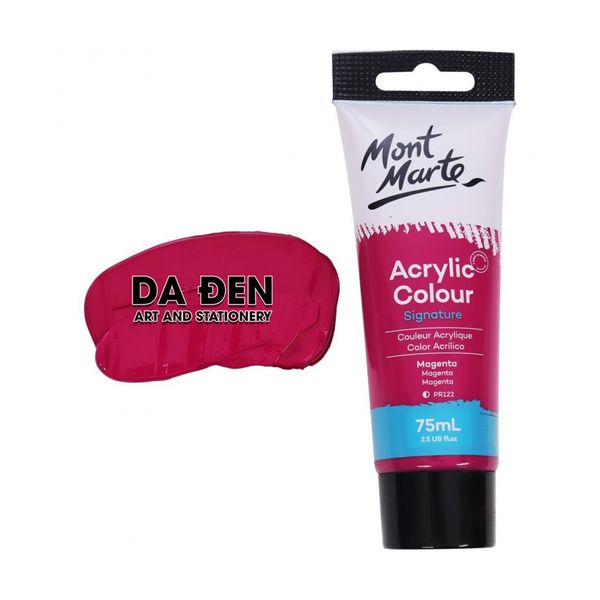 Mont Marte Acrylic Colour 75ml (2.54oz) - Magenta