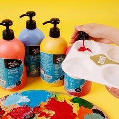 Màu Signature Acrylic Mont Marte Bình 1 Lít Có Vòi