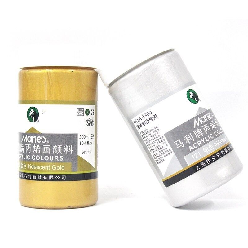 Màu Vẽ Acrylic Gold | Silver | Copper Marie's 300ml