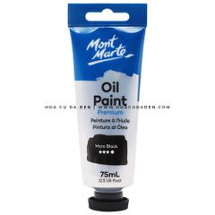 [DA ĐEN] Màu Sơn Dầu - Oil Mont Marte | Tube 75ml