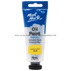 [DA ĐEN] Màu Sơn Dầu - Oil Mont Marte | Tube 75ml